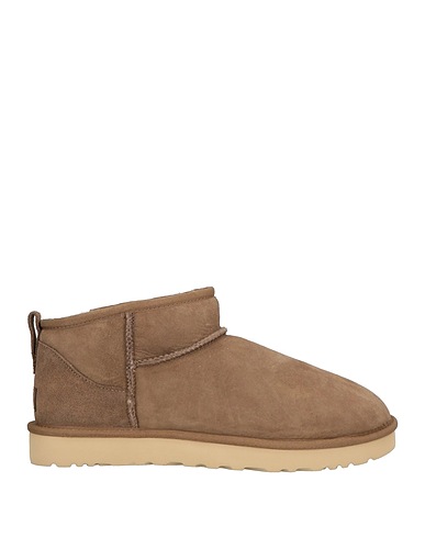 UGG Ankle boot CLASSIC ULTRA MINI Taupe Leather