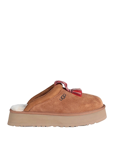 UGG Mules and clogs Camel 60% Wool, 40% Lyocell, Leather