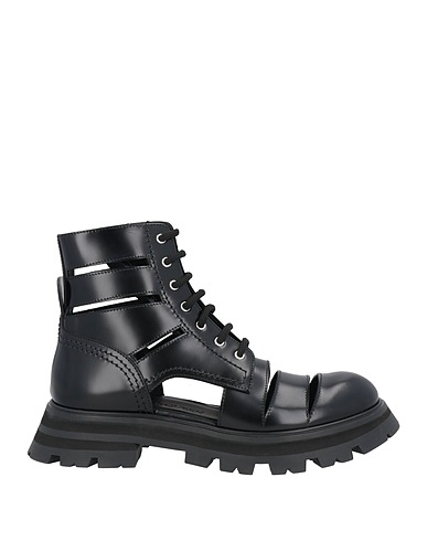 MCQUEEN Ankle boot Black Leather