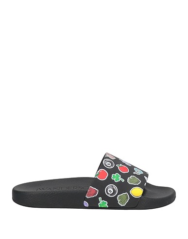 JW ANDERSON Sandals Black Rubber