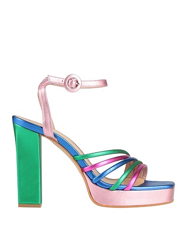 TSAKIRIS MALLAS Sandals Fuchsia Other Fibres