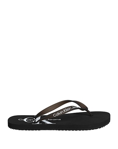 CALVIN KLEIN JEANS Infradito Nero Gomma