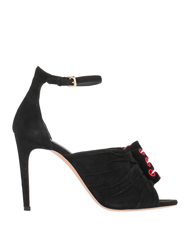 JEAN-MICHEL CAZABAT Sandals Black Leather