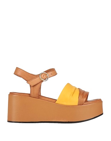CAFèNOIR FOOTWEAR Camel Leather