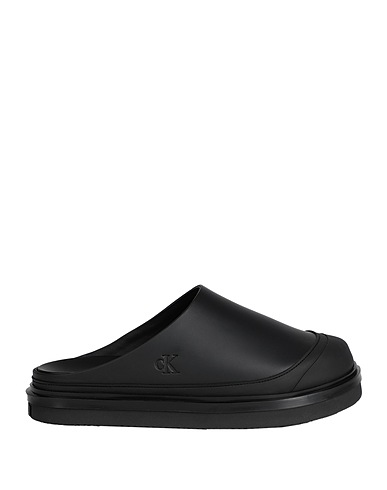 CALVIN KLEIN JEANS Mules and clogs Black Rubber