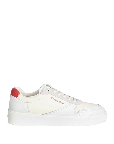 CALVIN KLEIN Sneakers Ivory Leather