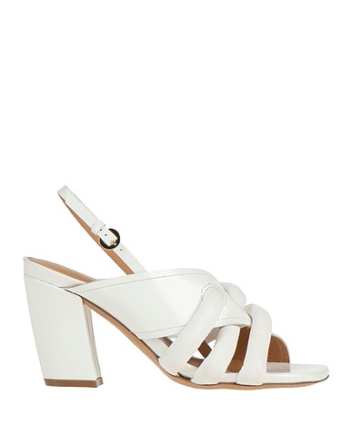 DRIES VAN NOTEN Sandals White Leather