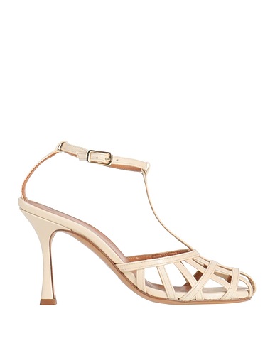 GUGLIELMO ROTTA Sandals Ivory Leather