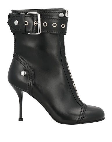 MCQUEEN Ankle boot Black Leather