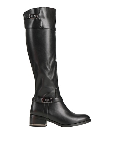 LAURA BIAGIOTTI Boots Black Textile fibres