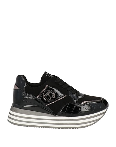 LAURA BIAGIOTTI Sneakers Schwarz Gewebefasern
