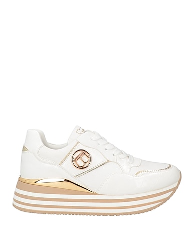 LAURA BIAGIOTTI Sneakers Elfenbein Gewebefasern