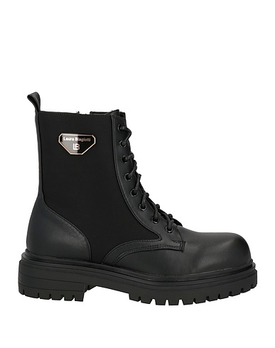 LAURA BIAGIOTTI Ankle boot Black Textile fibers