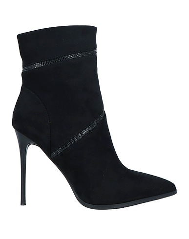 LAURA BIAGIOTTI Stivaletti Nero Fibre tessili