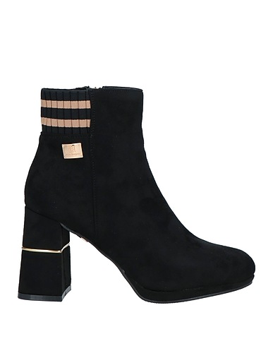 LAURA BIAGIOTTI Stivaletti Nero Fibre tessili