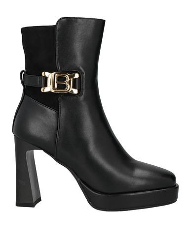 LAURA BIAGIOTTI Stivaletti Nero Fibre tessili