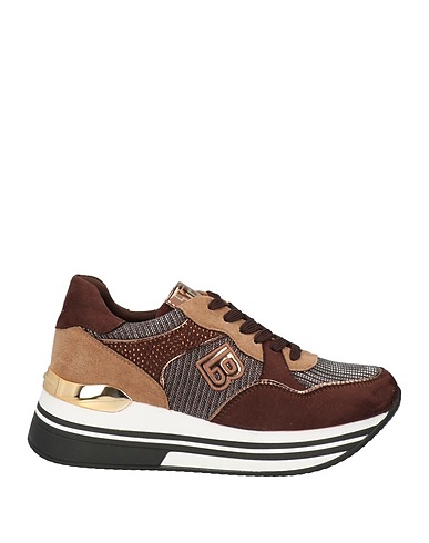 LAURA BIAGIOTTI Sneakers Schokobraun Gewebefasern