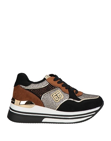 LAURA BIAGIOTTI Sneakers Black Textile fibres