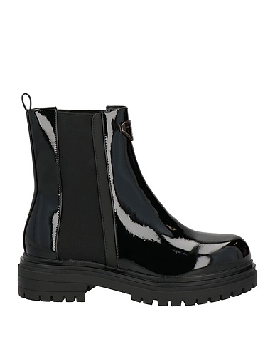 LAURA BIAGIOTTI Ankle boot Black Textile fibers