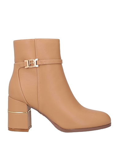 LAURA BIAGIOTTI Stivaletti Cammello Fibre tessili