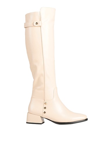LAURA BIAGIOTTI Boots Light pink Textile fibres