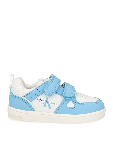 CALVIN KLEIN JEANS Sneakers BLU CHIARO Fibres textiles