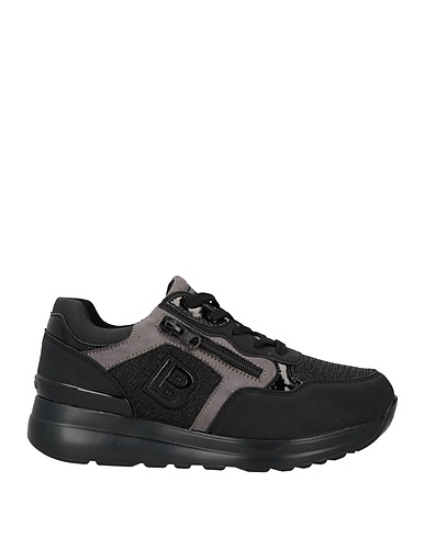 LAURA BIAGIOTTI Sneakers Black Textile fibres, Other Fibres