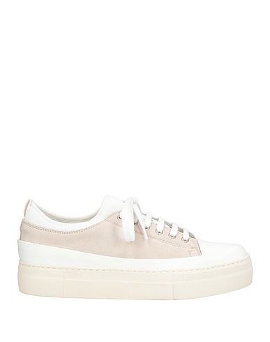 ELEVENTY Sneakers Light grey Leather, Textile fibers