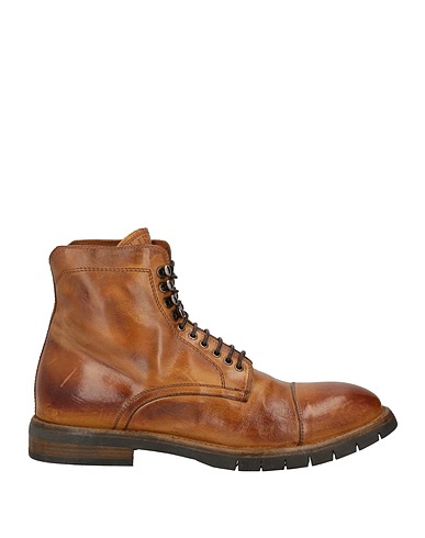 ELEVENTY Ankle boot Camel Leather