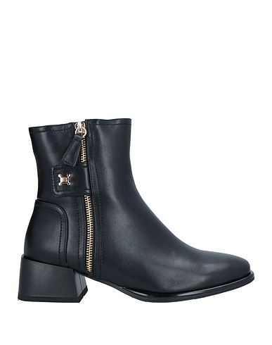 LAURA BIAGIOTTI Stiefelette Schwarz Gewebefasern