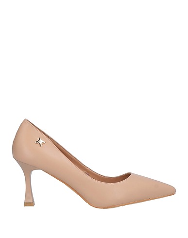 LAURA BIAGIOTTI Décolleté Beige Fibre tecniche