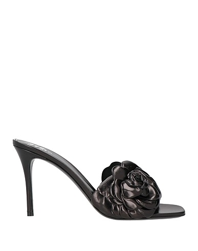 VALENTINO GARAVANI Sandals ATELIER SHOES Black Leather