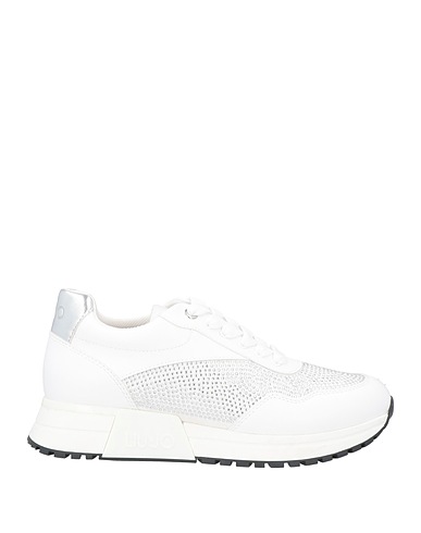 LIU •JO Sneakers White Textile fibres