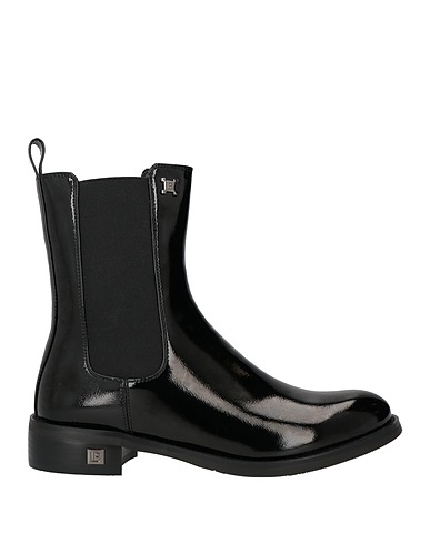 LAURA BIAGIOTTI Ankle boot Black Textile fibers