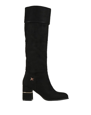 LAURA BIAGIOTTI Boots Black Textile fibres