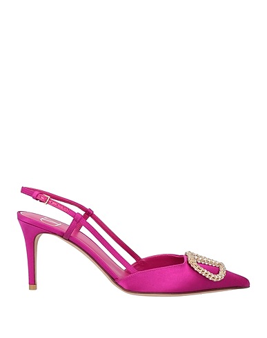 VALENTINO GARAVANI Pumps Purpur Gewebefasern