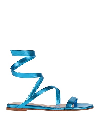 GIANVITO ROSSI Sandals Azure Leather