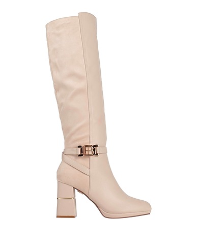 LAURA BIAGIOTTI Boots Beige Textile fibres