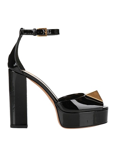 VALENTINO GARAVANI Sandali Nero Pelle