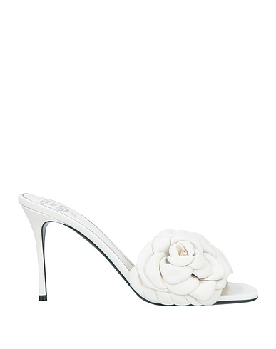 VALENTINO GARAVANI Sandals ATELIER SHOES Ivory Leather
