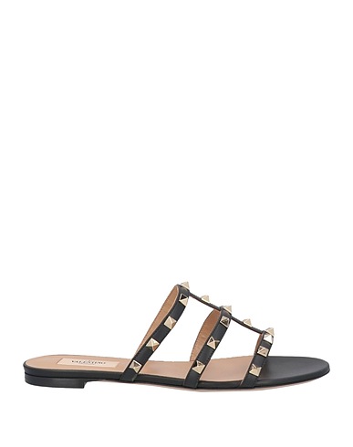 VALENTINO GARAVANI Sandals NERO Leather