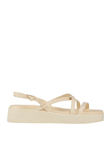 ANCIENT GREEK SANDALS Sandals Cream Leather