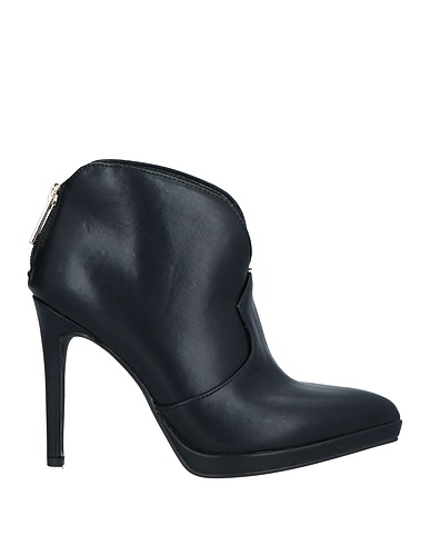 CAFèNOIR Ankle boot Black Textile fibres
