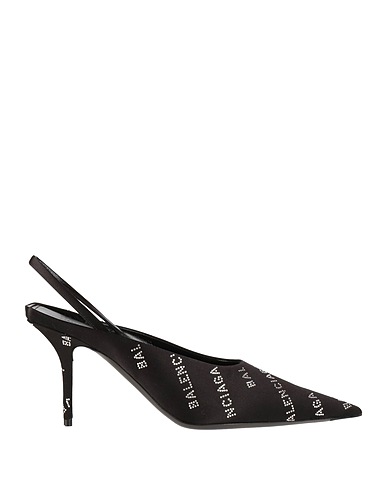 BALENCIAGA Pump Black Textile fibers, Leather