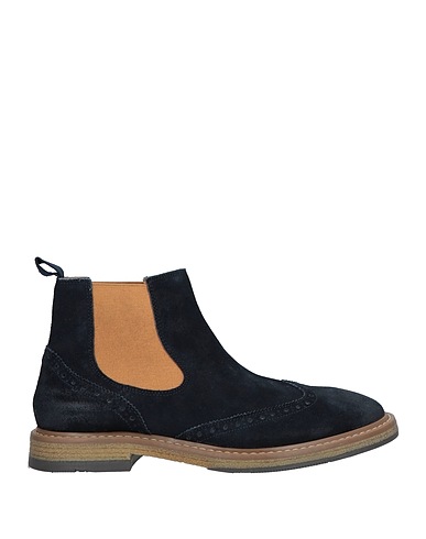 CAFèNOIR Ankle boot Midnight blue Leather