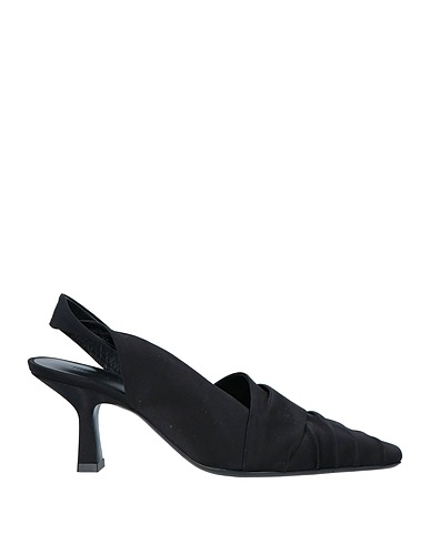 KHAITE Court Black Textile fibres, Leather