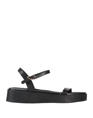 ANCIENT GREEK SANDALS Sandals Black Leather