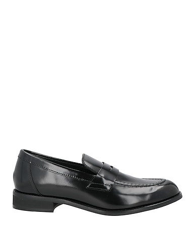 CAFèNOIR Loafers Black Leather