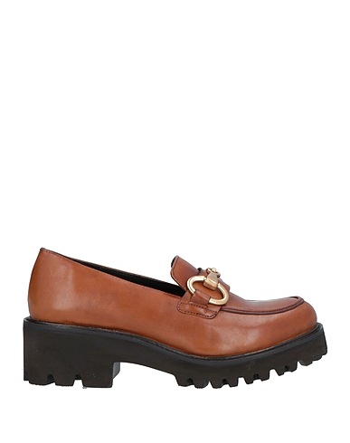 CAFèNOIR Loafers Tan Leather