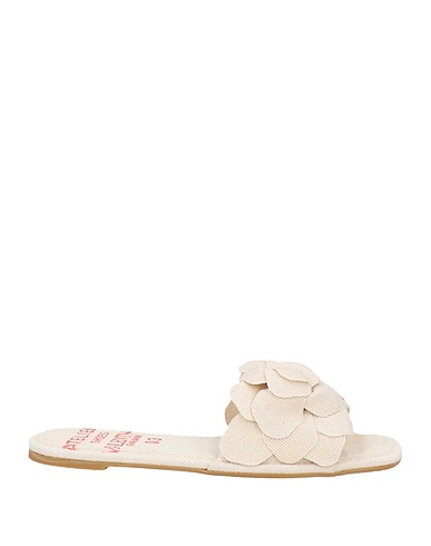 VALENTINO GARAVANI Sandals Off white Textile fibres